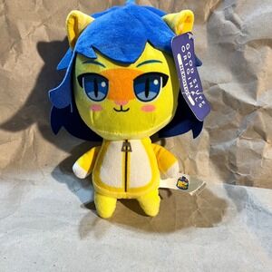 Good Stuff Nekoitos Plush Yellow Blue Anime‎ Cat Original Stuffed Toy NWT